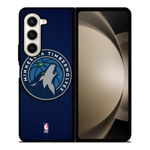 MINNESOTA TIMBERWOLVES BASKETBALL NBA Samsung Galaxy Z Fold 5 Case Cover
