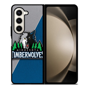 MINNESOTA TIMBERWOLVES NBA BASKETBALL LOGO Samsung Galaxy Z Fold 5 Case Cover