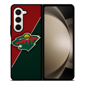 MINNESOTA WILD NHL HOCKEY LOGO Samsung Galaxy Z Fold 5 Case Cover