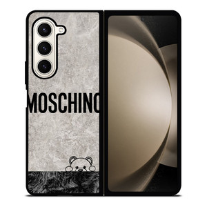 MOSCHINO BEAR HIDING Samsung Galaxy Z Fold 5 Case Cover