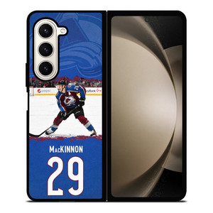 NATHAN MACKINNON COLORADO AVALANCHE HOCKEY Samsung Galaxy Z Fold 5 Case Cover