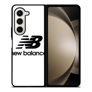 NEW BALANCE WHITE LOGO Samsung Galaxy Z Fold 5 Case Cover
