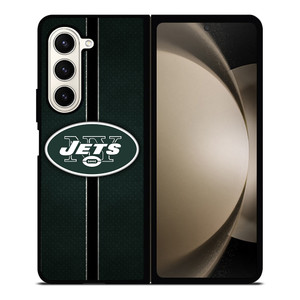 NEW YORK JETS NFL METAL STRIPE Samsung Galaxy Z Fold 5 Case Cover