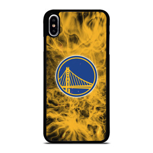 GOLDEN STATE WARRIORS BASKETBALL NBA FIRE iPhone XS Max Case Cover