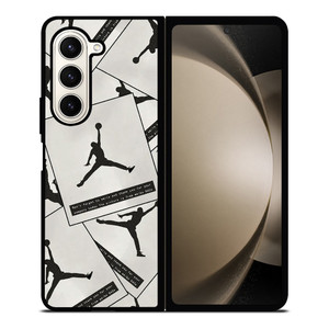 NIKE AIR JORDAN CARD Samsung Galaxy Z Fold 5 Case Cover NIKE AIR JORDAN CARD Samsung Galaxy Z Fold 5 Case Cover