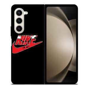 NIKE CHICAGO BULLS SWOOSH Samsung Galaxy Z Fold 5 Case Cover NIKE CHICAGO BULLS SWOOSH Samsung Galaxy Z Fold 5 Case Cover