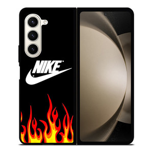 NIKE SWOOSH IN FLAMES Samsung Galaxy Z Fold 5 Case Cover