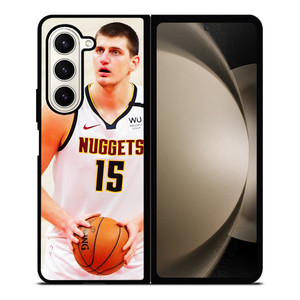 NIKOLA JOKIC DENVER NUGGETS 4 Samsung Galaxy Z Fold 5 Case Cover