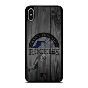 GRAND JUNCTION ROCKIES BASEBALL MLB iPhone XS Max Case Cover GRAND JUNCTION ROCKIES BASEBALL MLB iPhone XS Max Case Cover