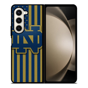 NOTRE DAME FIGHTING IRISH FOOTBALL Samsung Galaxy Z Fold 5 Case Cover NOTRE DAME FIGHTING IRISH FOOTBALL Samsung Galaxy Z Fold 5 Case Cover