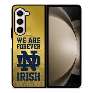 NOTRE DAME FIGHTING IRISH FOREVER Samsung Galaxy Z Fold 5 Case Cover NOTRE DAME FIGHTING IRISH FOREVER Samsung Galaxy Z Fold 5 Case Cover