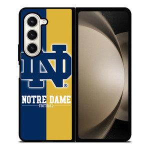 NOTRE DAME FOOTBALL LOGO Samsung Galaxy Z Fold 5 Case Cover NOTRE DAME FOOTBALL LOGO Samsung Galaxy Z Fold 5 Case Cover