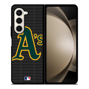 OAKLAND ATHLETICS BASEBALL BLACK Samsung Galaxy Z Fold 5 Case Cover