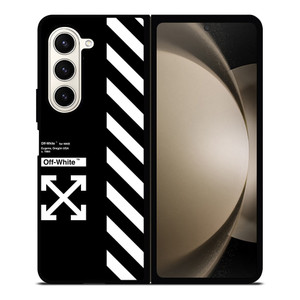 OFF WHITE USA STRIPE Samsung Galaxy Z Fold 5 Case Cover