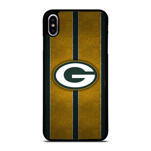 GREEN BAY PACKERS NFL METAL STRIPE iPhone XS Max Case Cover