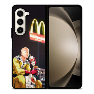 ONE PUNCH MAN X MCDONALD'S Samsung Galaxy Z Fold 5 Case Cover ONE PUNCH MAN X MCDONALD'S Samsung Galaxy Z Fold 5 Case Cover