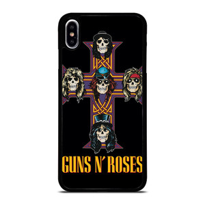 GUNS N ROSES ROCK BAND CROSS iPhone XS Max Case Cover