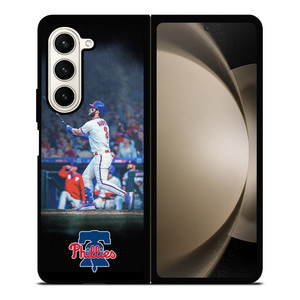 PHILADELPHIA PHILLIES BRYCE HARPER 2 Samsung Galaxy Z Fold 5 Case Cover PHILADELPHIA PHILLIES BRYCE HARPER 2 Samsung Galaxy Z Fold 5 Case Cover