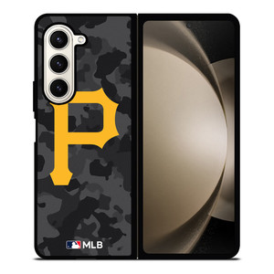 PITTSBURGH PIRATES BASEBALL BLACK CAMO Samsung Galaxy Z Fold 5 Case Cover