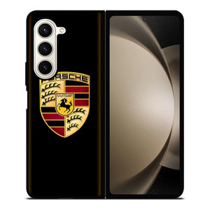 PORSCHE CAR GOLD Samsung Galaxy Z Fold 5 Case Cover