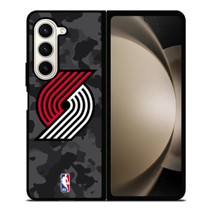 PORTLAND TRAIL BLAZERS BLACK CAMO Samsung Galaxy Z Fold 5 Case Cover