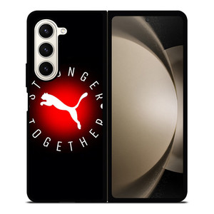 PUMA STRONGER TOGETHER Samsung Galaxy Z Fold 5 Case Cover PUMA STRONGER TOGETHER Samsung Galaxy Z Fold 5 Case Cover