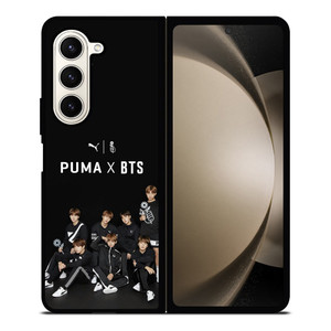 PUMA X BTS KPOP Samsung Galaxy Z Fold 5 Case Cover PUMA X BTS KPOP Samsung Galaxy Z Fold 5 Case Cover