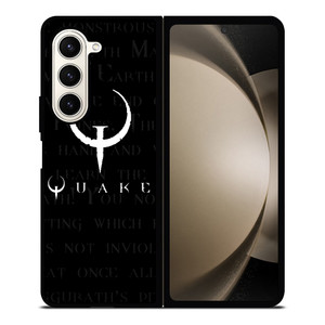 QUAKE GAMES LOGO 2 Samsung Galaxy Z Fold 5 Case Cover QUAKE GAMES LOGO 2 Samsung Galaxy Z Fold 5 Case Cover