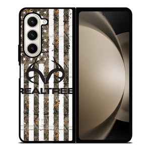REALTREE AMERICAN FLAG LOGO Samsung Galaxy Z Fold 5 Case Cover REALTREE AMERICAN FLAG LOGO Samsung Galaxy Z Fold 5 Case Cover