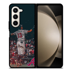 RONALD ACUNA ATLANTA BRAVES MLB Samsung Galaxy Z Fold 5 Case Cover