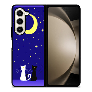 SAILOR MOON LUNA CUTE Samsung Galaxy Z Fold 5 Case Cover SAILOR MOON LUNA CUTE Samsung Galaxy Z Fold 5 Case Cover