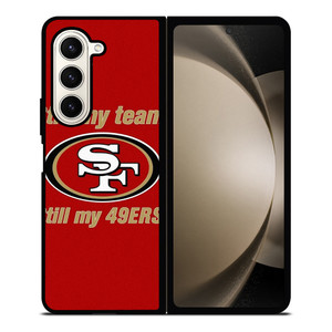 SAN FRANCISCO 49ERS FOOTBALL FANS Samsung Galaxy Z Fold 5 Case Cover