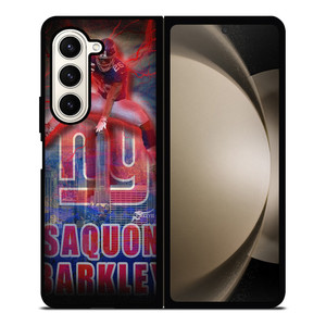 SAQUON BARKLEY NEW YORK GIANTS NFL Samsung Galaxy Z Fold 5 Case Cover