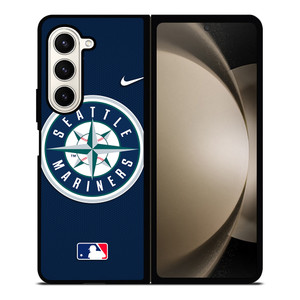 SEATTLE MARINERS MLB BASEBALL NIKE Samsung Galaxy Z Fold 5 Case Cover SEATTLE MARINERS MLB BASEBALL NIKE Samsung Galaxy Z Fold 5 Case Cover