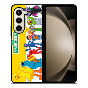 SESAME STREET MUPPETS CHARACTERS Samsung Galaxy Z Fold 5 Case Cover SESAME STREET MUPPETS CHARACTERS Samsung Galaxy Z Fold 5 Case Cover