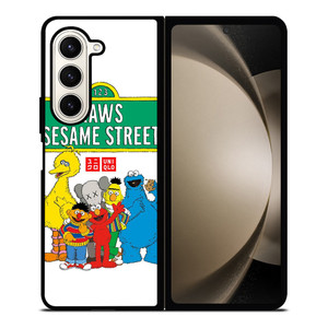 SESAME STREET MUPPETS X KAWS UNIQLO Samsung Galaxy Z Fold 5 Case Cover SESAME STREET MUPPETS X KAWS UNIQLO Samsung Galaxy Z Fold 5 Case Cover