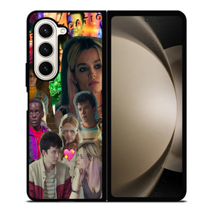 SEX EDUCATION MOVIES COLLAGE Samsung Galaxy Z Fold 5 Case Cover SEX EDUCATION MOVIES COLLAGE Samsung Galaxy Z Fold 5 Case Cover