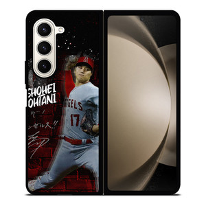 SHOHEI OHTANI LOS ANGELES ANGELS BASEBALL 2 Samsung Galaxy Z Fold 5 Case Cover SHOHEI OHTANI LOS ANGELES ANGELS BASEBALL 2 Samsung Galaxy Z Fold 5 Case Cover