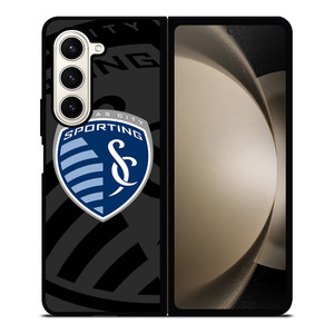 SPORTING KANSAS CITY MLS BLACK Samsung Galaxy Z Fold 5 Case Cover