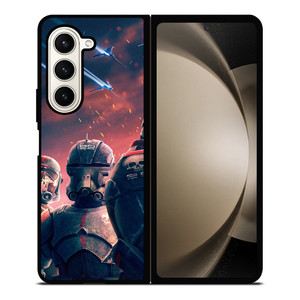 STAR WARS THE BAD BATCH CARTOON Samsung Galaxy Z Fold 5 Case Cover