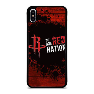 HOUSTON ROCKETS NBA WE ARE RED NATION iPhone XS Max Case Cover HOUSTON ROCKETS NBA WE ARE RED NATION iPhone XS Max Case Cover