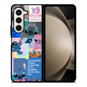 STITCH CARTOON COLLAGE 2 Samsung Galaxy Z Fold 5 Case Cover STITCH CARTOON COLLAGE 2 Samsung Galaxy Z Fold 5 Case Cover