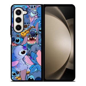STITCH CARTOON COLLAGE Samsung Galaxy Z Fold 5 Case Cover STITCH CARTOON COLLAGE Samsung Galaxy Z Fold 5 Case Cover