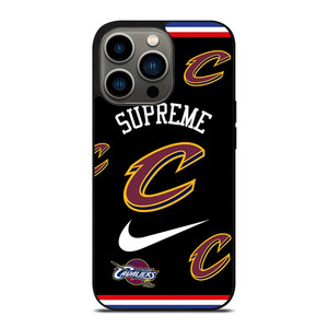 CLEVELAND CAVALIERS NBA X SUPREME NIKE iPhone 13 Pro Case Cover