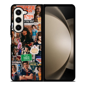 STRANGER THINGS AESTHETIC COLLAGE Samsung Galaxy Z Fold 5 Case Cover