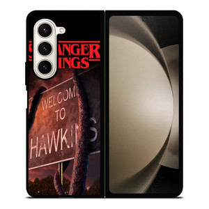 STRANGER THINGS WELCOME TO HAWKINS Samsung Galaxy Z Fold 5 Case Cover STRANGER THINGS WELCOME TO HAWKINS Samsung Galaxy Z Fold 5 Case Cover