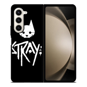 STRAY GAMES CAT LOGO Samsung Galaxy Z Fold 5 Case Cover