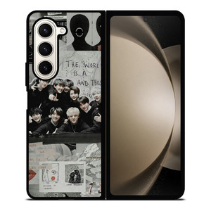 STRAY KIDS BOY BAND COLLAGE Samsung Galaxy Z Fold 5 Case Cover