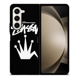 STUSSY PARIS BENT CROWN Samsung Galaxy Z Fold 5 Case Cover