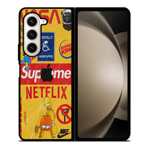 SUPREME NETFLIX COLLAGE Samsung Galaxy Z Fold 5 Case Cover